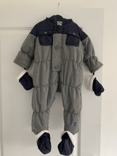 Jean Bourget Boys Snowsuit 18months Navy/Grey
