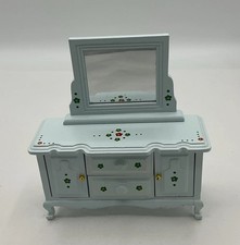 Dolls House Blue Dressing Table (CH/336)