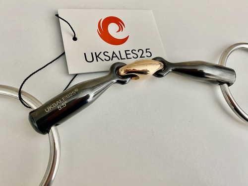 Loose ring sweet iron snaffle - iron,