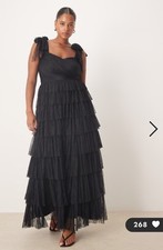 Lace & Beads bow shoulder