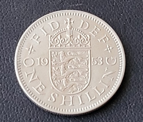 1953 one shilling - shilling, def)