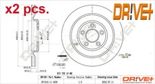 X2 PCS REAR BRAKE DISC SET