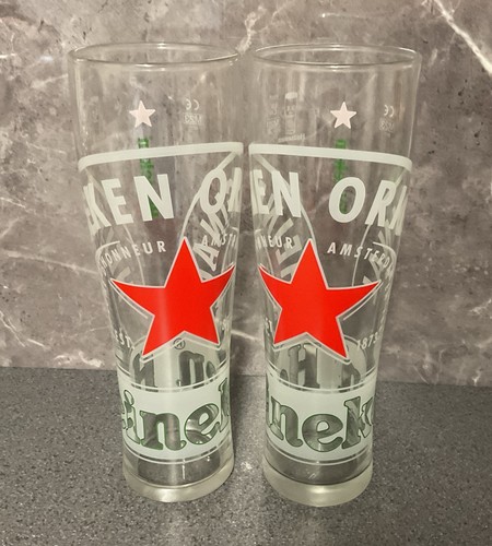 Heineken pint glasses - heineken, set