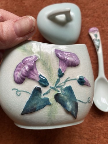 Aynsley ceramic jam - ceramic, jam/preserve