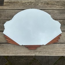 Vintage art deco - frameless, oak