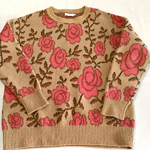 Cotton traders rose floral - traders,