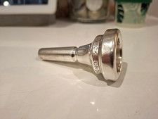 Denis Wick 4AL Trombone Euphonium Mouthpiece in Silver Plate - Large Bore