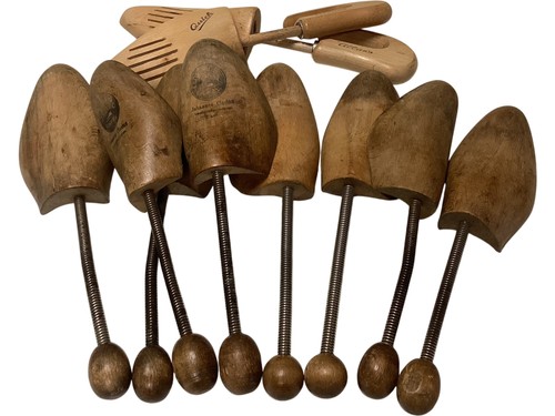 Vintage shoe trees set - set, pairs