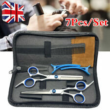 7Pcs Professional Hairdressing Scissors Stainless Steel Hair Cutting Thinning UK