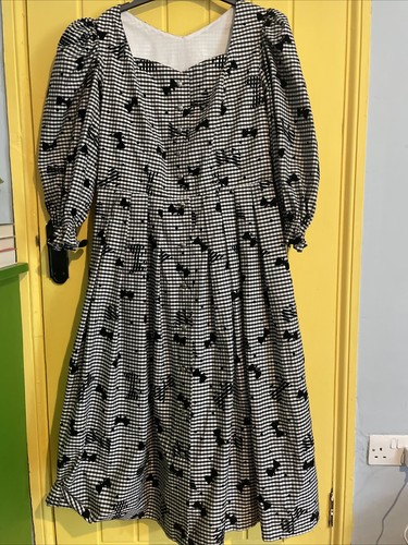 Vintage dirndl dress - vintage, gingham
