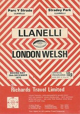 LLANELLI v London Welsh 26