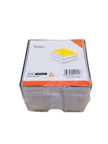 Non sticky note pad cube - note, block