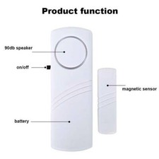 1/2/4/6/8/10x Wireless Security Door Window Entry Burglar Alarm Magnetic Sensor