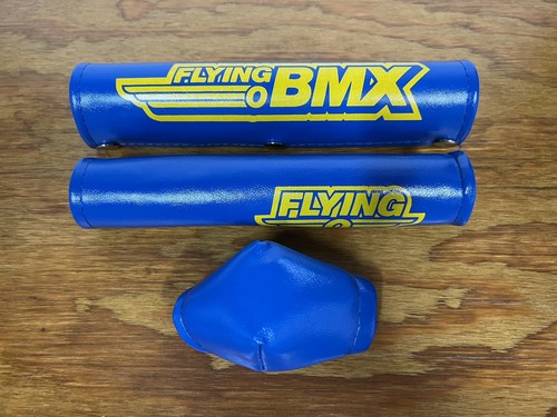 Old school bmx flying - school, blue