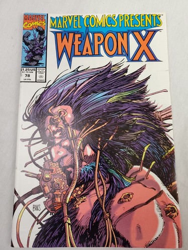 Marvel comics wepon presents - wepon,
