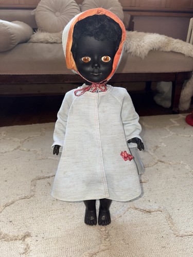 Black vintage roddy - vintage, doll