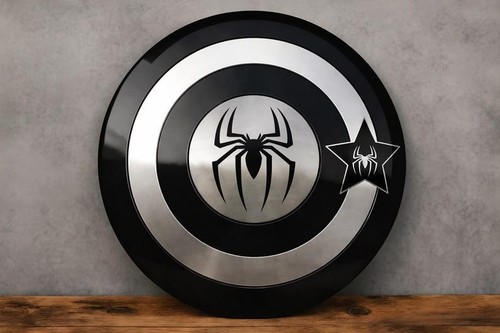 Black spider metal - spider,