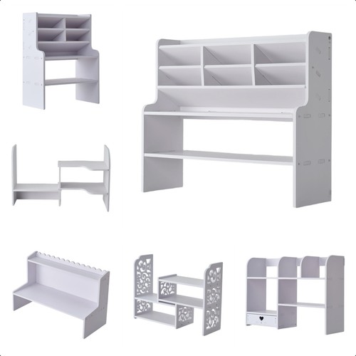 Desktop stand bookshelf wood - desktop,