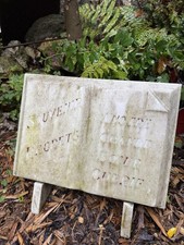 French Antique Marble Grave