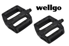 Wellgo B109N BMX 9/16" Bike Platform Urban Flat Pedals Black Red Green