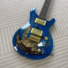 New Blue Dragon Pattern PRS