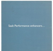 Saab 9-5 Performance Accessories 1999-2000 UK Market Foldout Sales Brochure