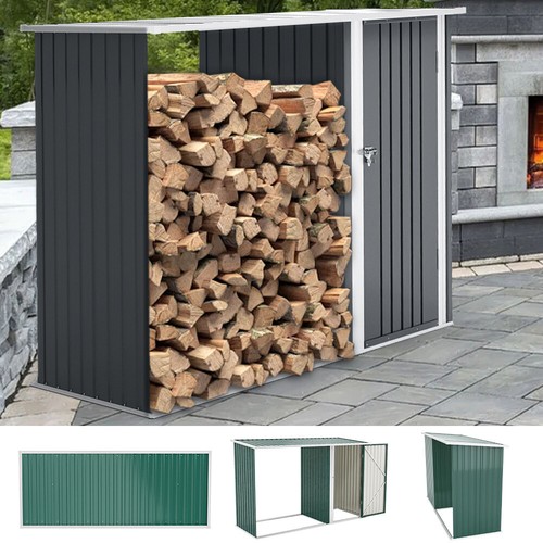 Galvanised steel storage shed - steel,