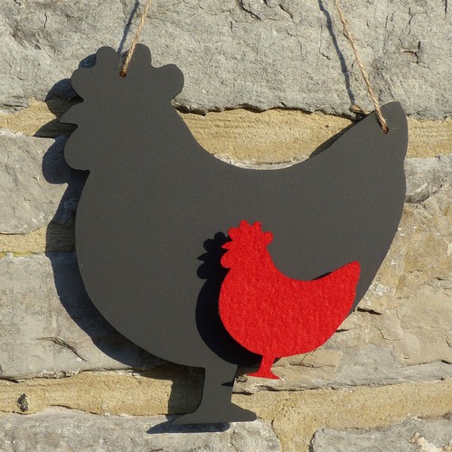 Chalk blackboard chicken - chalk,