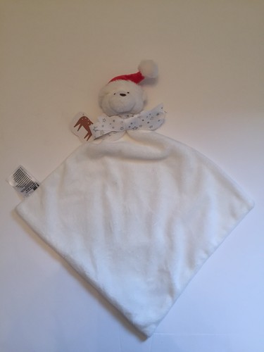 Mothercare white teddy bear - white,