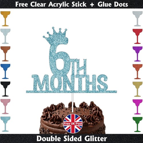 Months birthday cake - months,