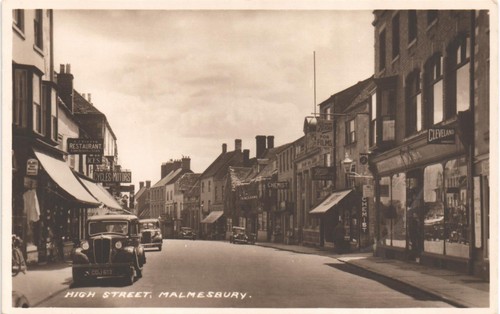 Malmesbury high street by - malmesbury.,