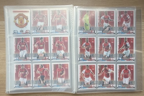 320 match attax cards - match,