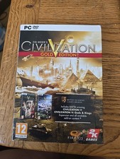 Sid Meier's Civilization V Gold Edition (Gods & Kings Expansion) DVD For PC