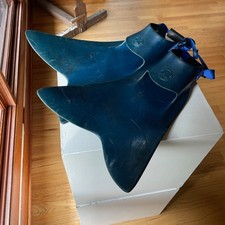 Force Fin Size L Blue Swimming