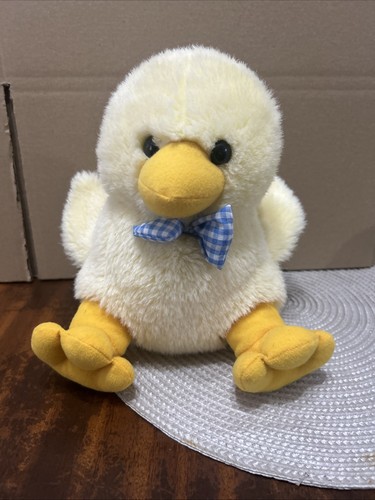 Yellow duckling soft plush - duckling, toy