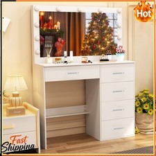 5 Drawers Makeup Table Set