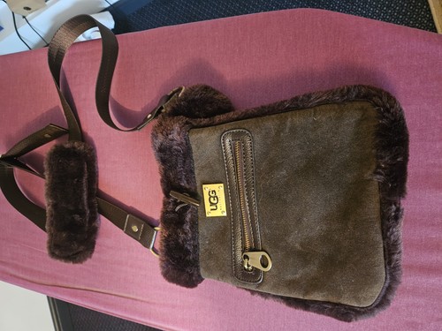Ugg brown cross - over, bag