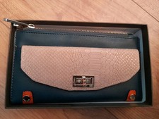 New Bessie Two Tone Double Zip