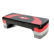 Aerobic Stepper Exercise Step Platform 3 Adjustable Levels for Home Gym