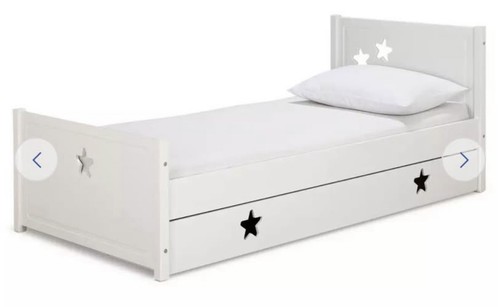 White wooden habitat kids - white,
