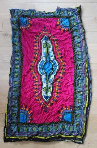 Dashiki psychedelic rave robe - rave,