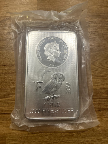 Owl fine silver bullion - owl,