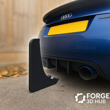 3D Printed Rear Diffuser Fins MK1 Audi TT 8N (1998-2006) (honeycomb grill)