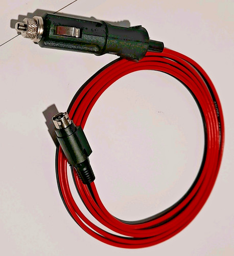 Avtex 3pin 12v power lead - 12v,