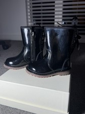 Laced Black Uggs Boots Girls