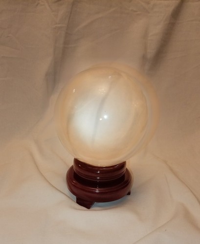 130mm crystal ball - crystal, stand