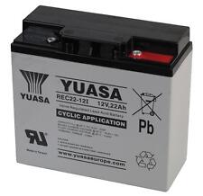 YUASA REC22-12 AGM 12V 22Ah