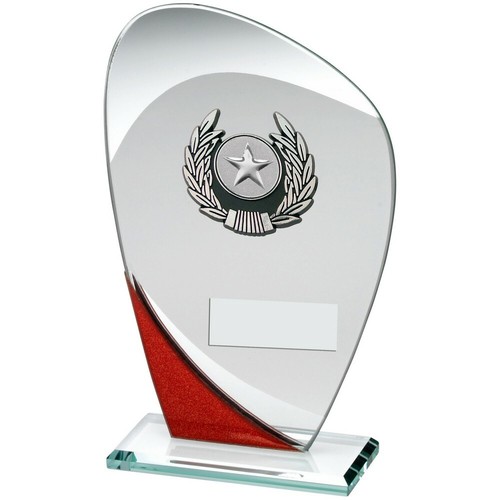 Rounded glass red - rounded,