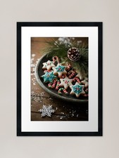 Christmas jigsaw puzzle - jigsaw, framed