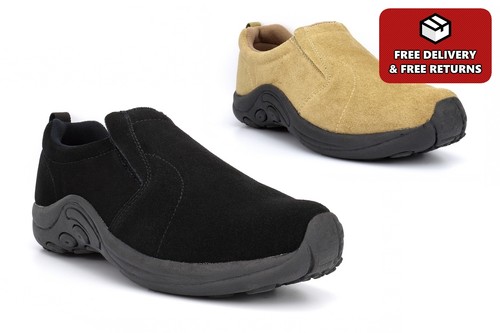 Mens leather shoes - mens, suede